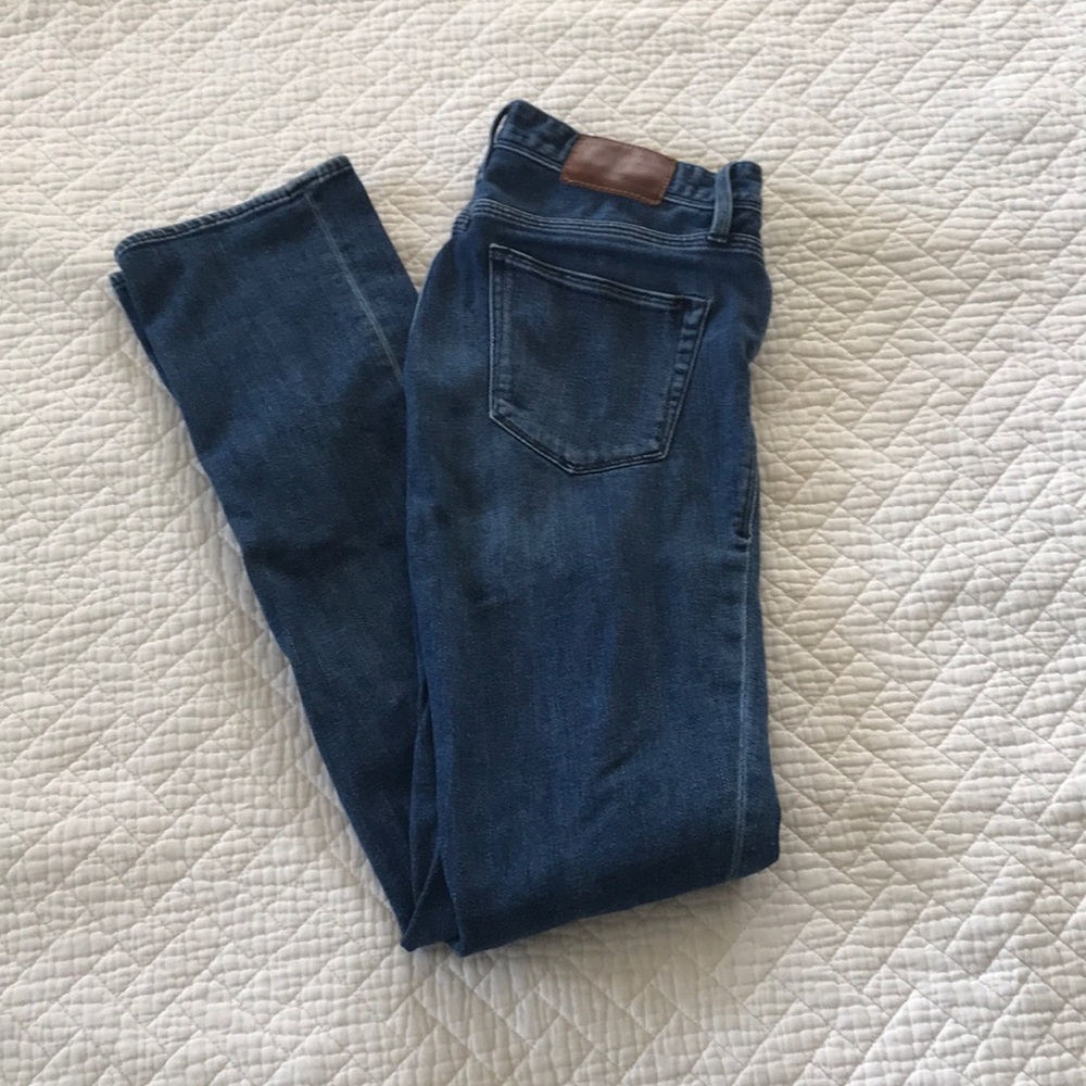 Madewell Rail Straight Jeans